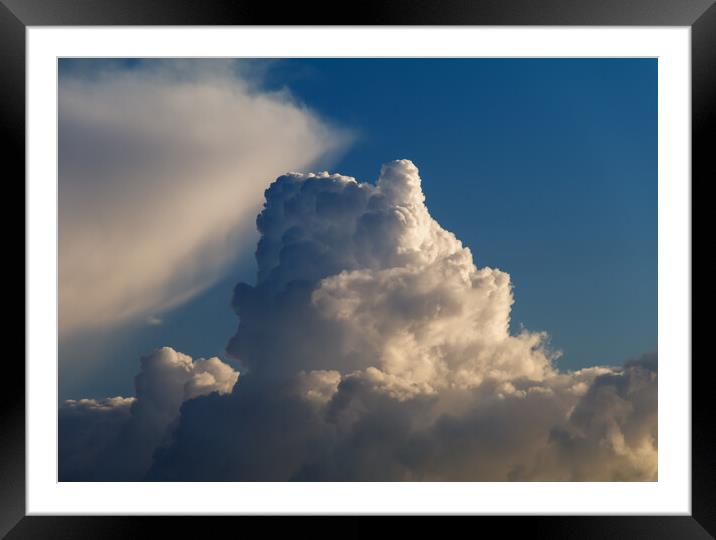 Cumulus cloud Framed Mounted Print by Rory Hailes