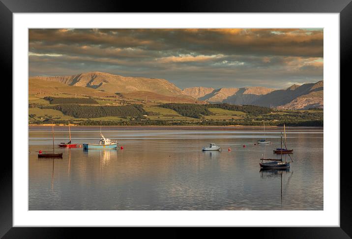 View from Beaumaris Framed Mounted Print by Rory Trappe