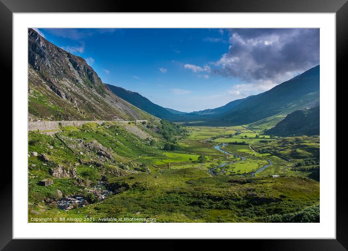 Snowdonia. Framed Mounted Print by Bill Allsopp