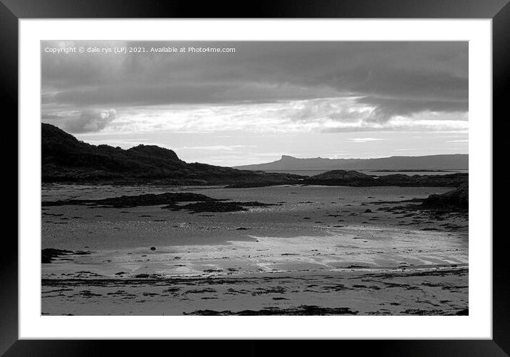 EIGG Framed Mounted Print by dale rys (LP)