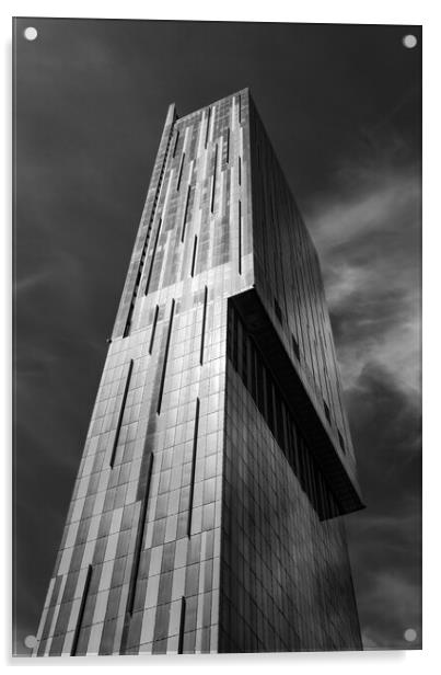 Beetham Tower, Manchester Acrylic by Andrew Kearton