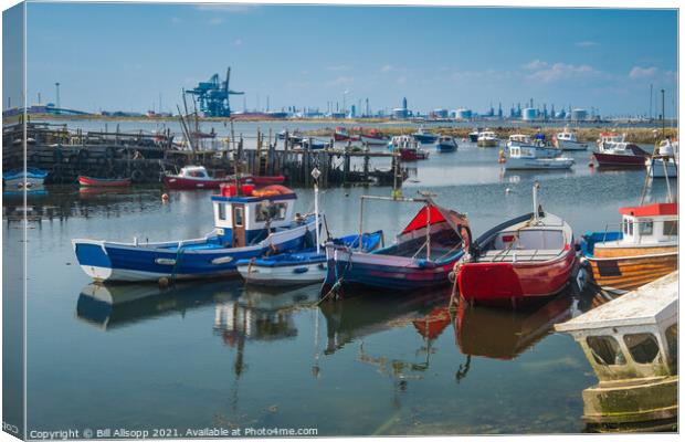 Paddys Hole. Canvas Print by Bill Allsopp