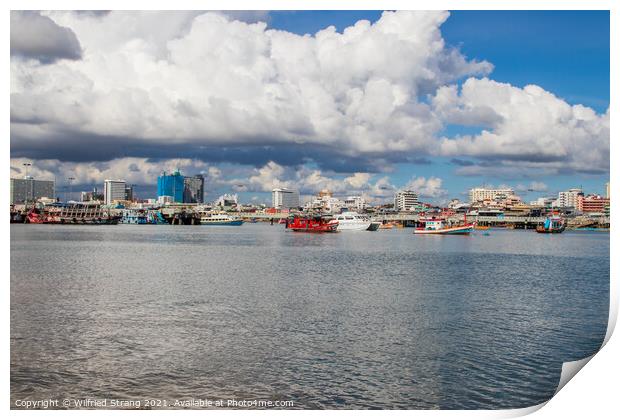 Pattaya district Chonburi Thailand Asia	 Print by Wilfried Strang