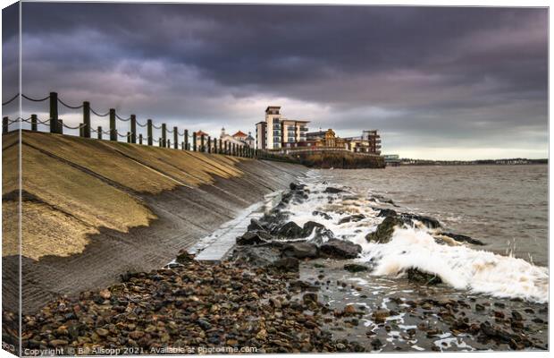 Weston Super Mare Canvas Print by Bill Allsopp