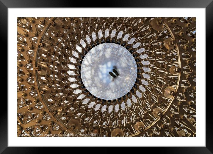 Don't Look Down Framed Mounted Print by Mark Draper