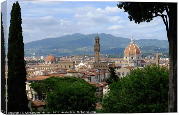 Santa Maria del Fiore Canvas Print by Christopher Murratt