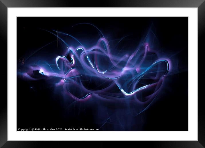 Soundwave iii Framed Mounted Print by Philip Skourides