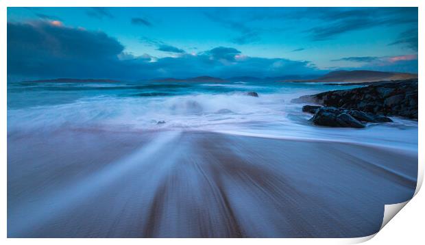 Outer Hebrides Coastline Print by Phil Durkin DPAGB BPE4