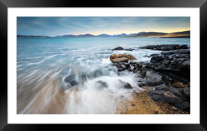 Outer Hebrides Scotland Framed Mounted Print by Phil Durkin DPAGB BPE4
