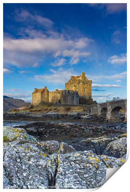 Eileen Donan castle Print by Bill Allsopp