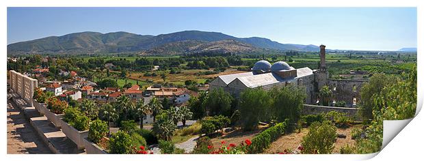 The Isabey Mosque in Selçuk Print by Michael Oakes