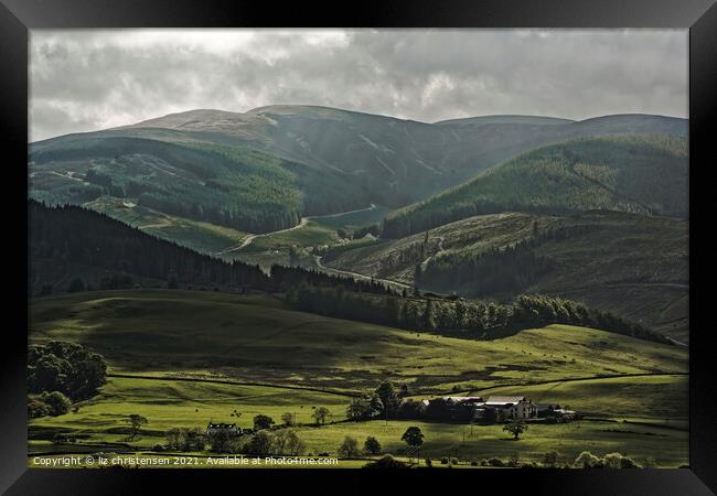 Wintergill Head Framed Print by liz christensen