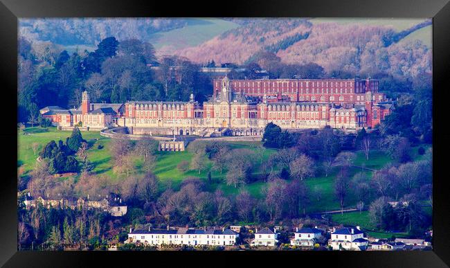 Britannia Royal Naval College Dartmouth Framed Print by Peter F Hunt