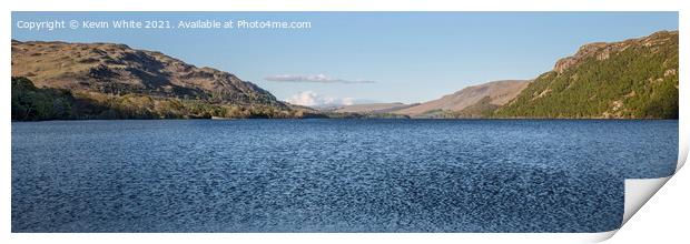 Open water Ullswater Print by Kevin White