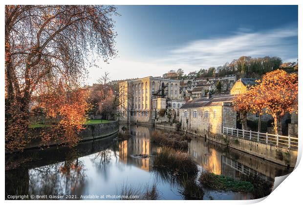 Bradford on Avon Print by Brett Gasser