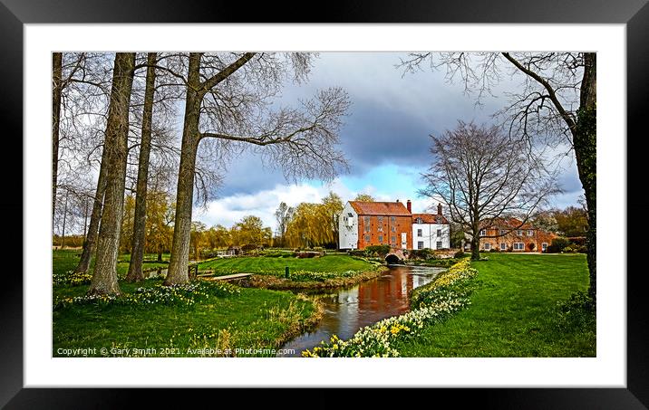 Bintree Mill Norfolk Framed Mounted Print by GJS Photography Artist