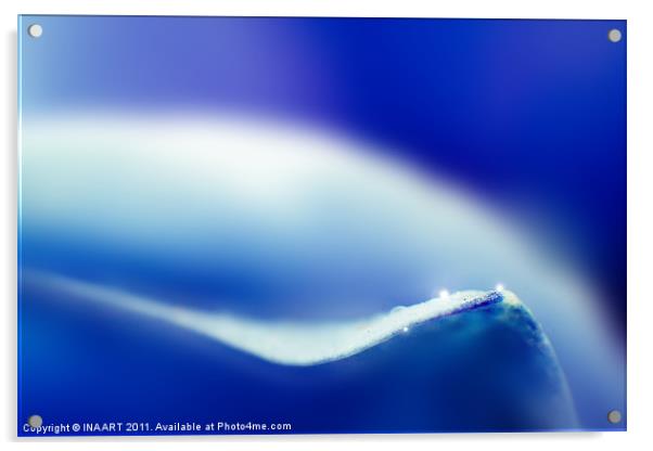 Blue Tones Acrylic by