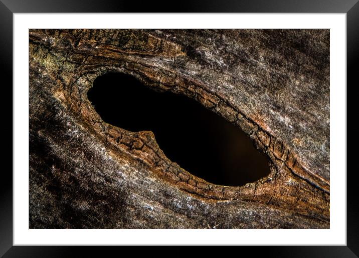 Old Hole Framed Mounted Print by Alan Jackson