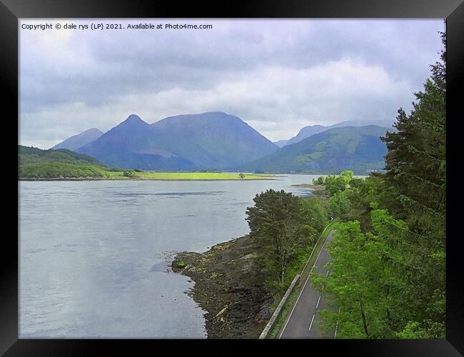 from Ballachulish Framed Print by dale rys (LP)