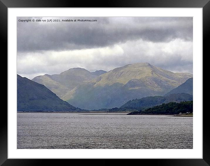 from Ballachulish Framed Mounted Print by dale rys (LP)