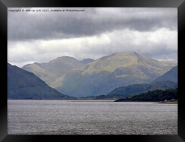 from Ballachulish Framed Print by dale rys (LP)
