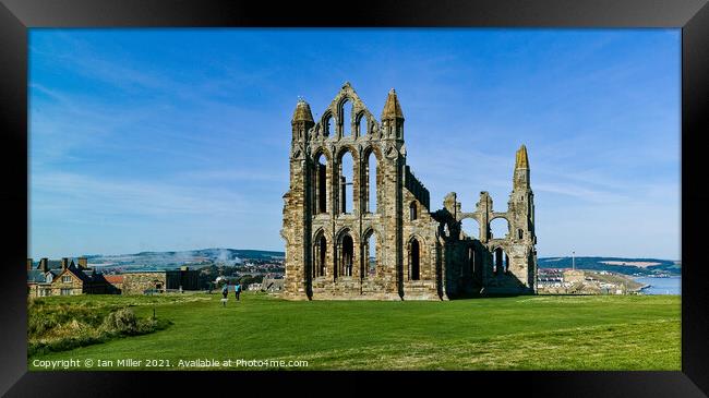 Whitby Abbey Framed Print by Ian Miller