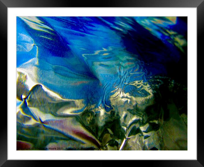 Under the Ocean Framed Mounted Print by Stephanie Moore