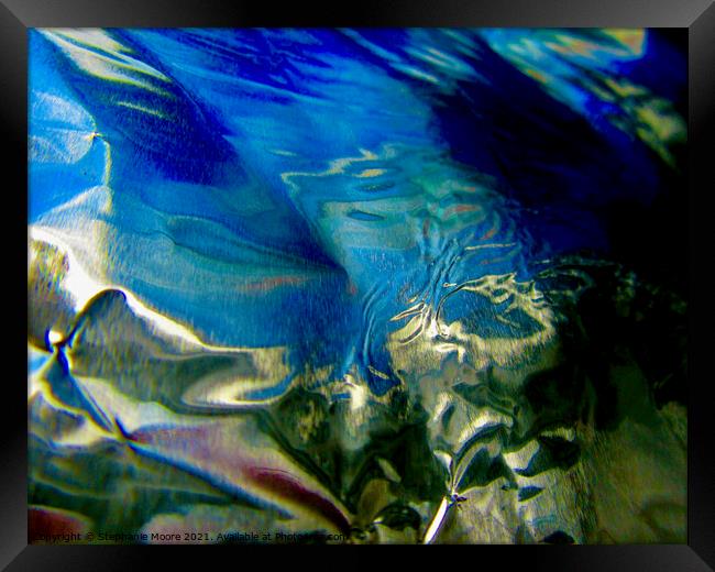 Under the Ocean Framed Print by Stephanie Moore