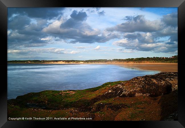 Gullane Bents Beach Framed Print by Keith Thorburn EFIAP/b