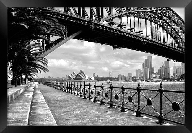 Sydneyside Framed Print by Neil Gavin