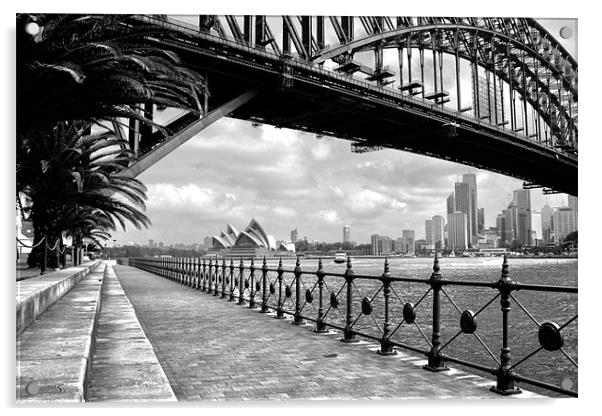 Sydneyside Acrylic by Neil Gavin