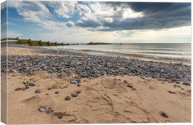 Cleveleys Beach Canvas Print by Jonathan Thirkell