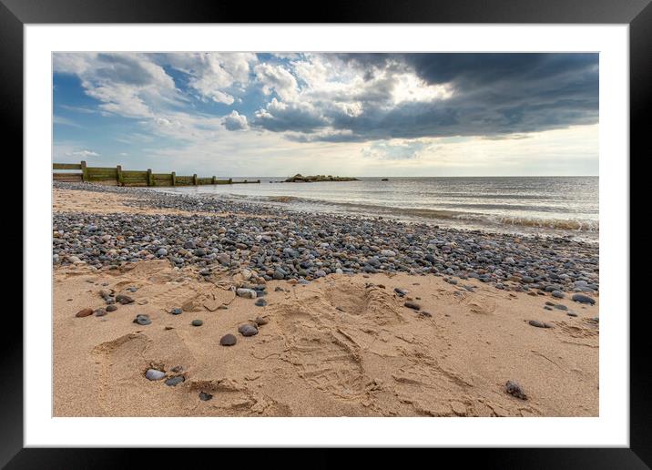 Cleveleys Beach Framed Mounted Print by Jonathan Thirkell