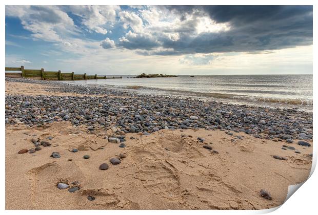 Cleveleys Beach Print by Jonathan Thirkell