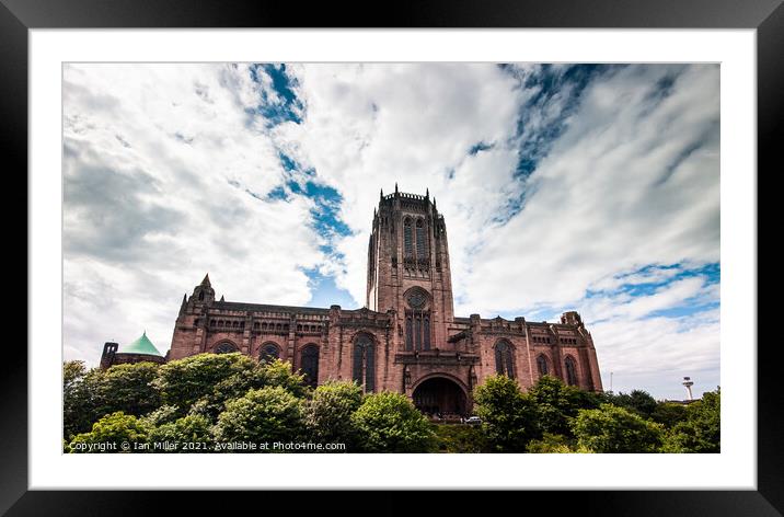 Liverpool Cathedral Framed Mounted Print by Ian Miller