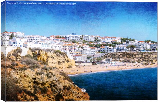 Albufeira Canvas Print by Lee Kershaw