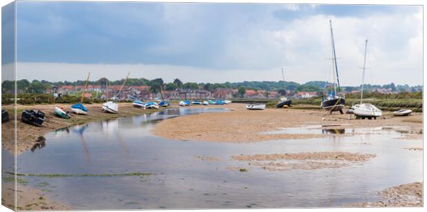 Channel leading into Blakeney Canvas Print by Jason Wells