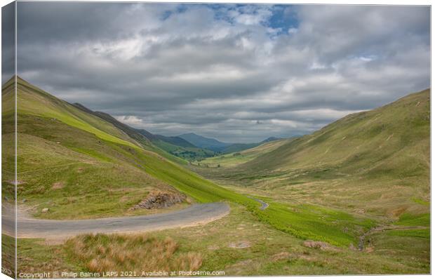 Newlands Pass, Buttermere Canvas Print by Philip Baines