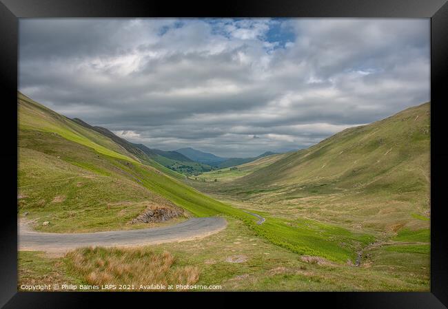 Newlands Pass, Buttermere Framed Print by Philip Baines