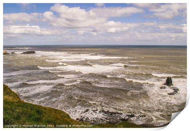 Stormy Day Saltwick Print by Michael Shannon