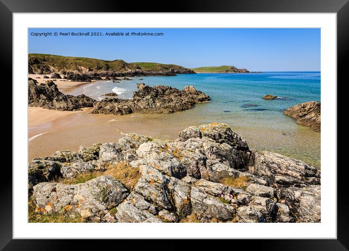 Scenic Scottish North Coast 500 Scotland Framed Mounted Print by Pearl Bucknall