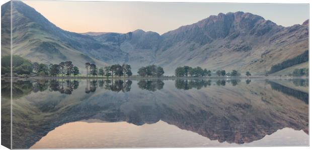 Buttermere Reflections Canvas Print by James Marsden