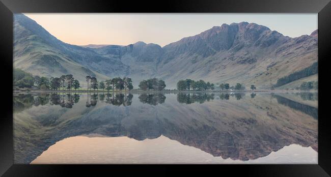 Buttermere Reflections Framed Print by James Marsden