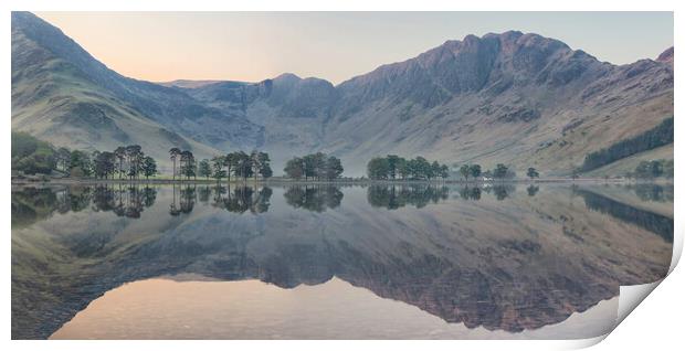 Buttermere Reflections Print by James Marsden