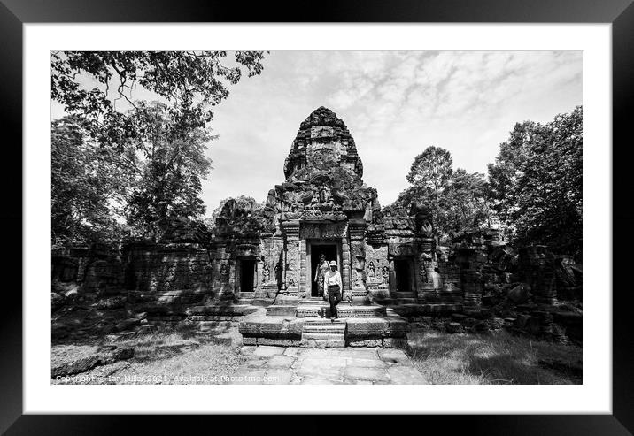 Around Angkor Framed Mounted Print by Ian Miller