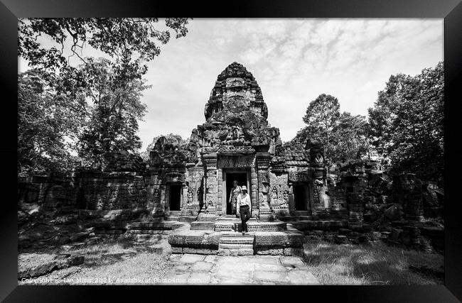 Around Angkor Framed Print by Ian Miller