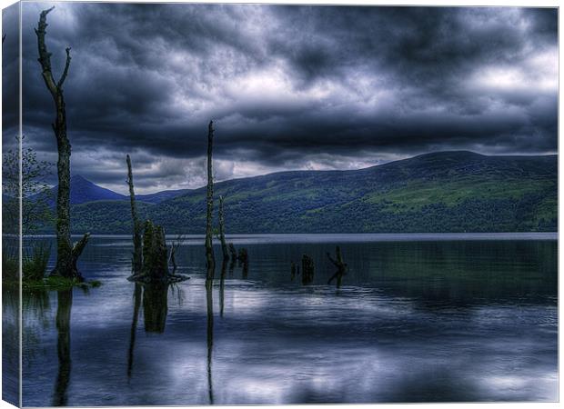 Loch Rannoch Reflections Canvas Print by Aj’s Images