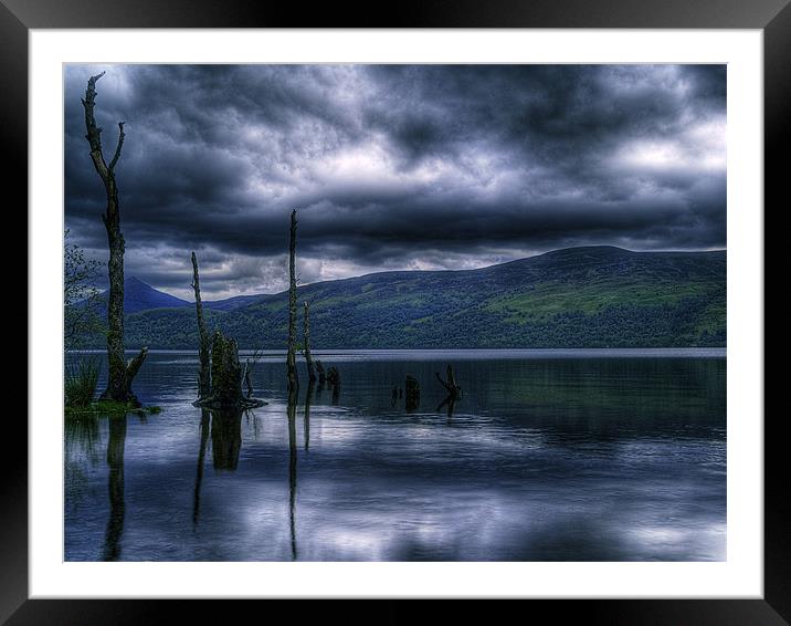 Loch Rannoch Reflections Framed Mounted Print by Aj’s Images