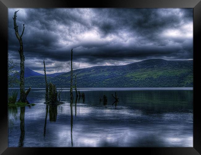 Loch Rannoch Reflections Framed Print by Aj’s Images