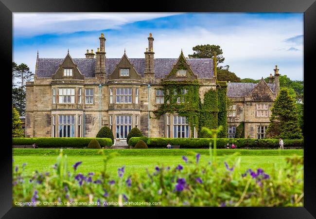 Muckross House, Killarney, Ireland Framed Print by Christian Lademann